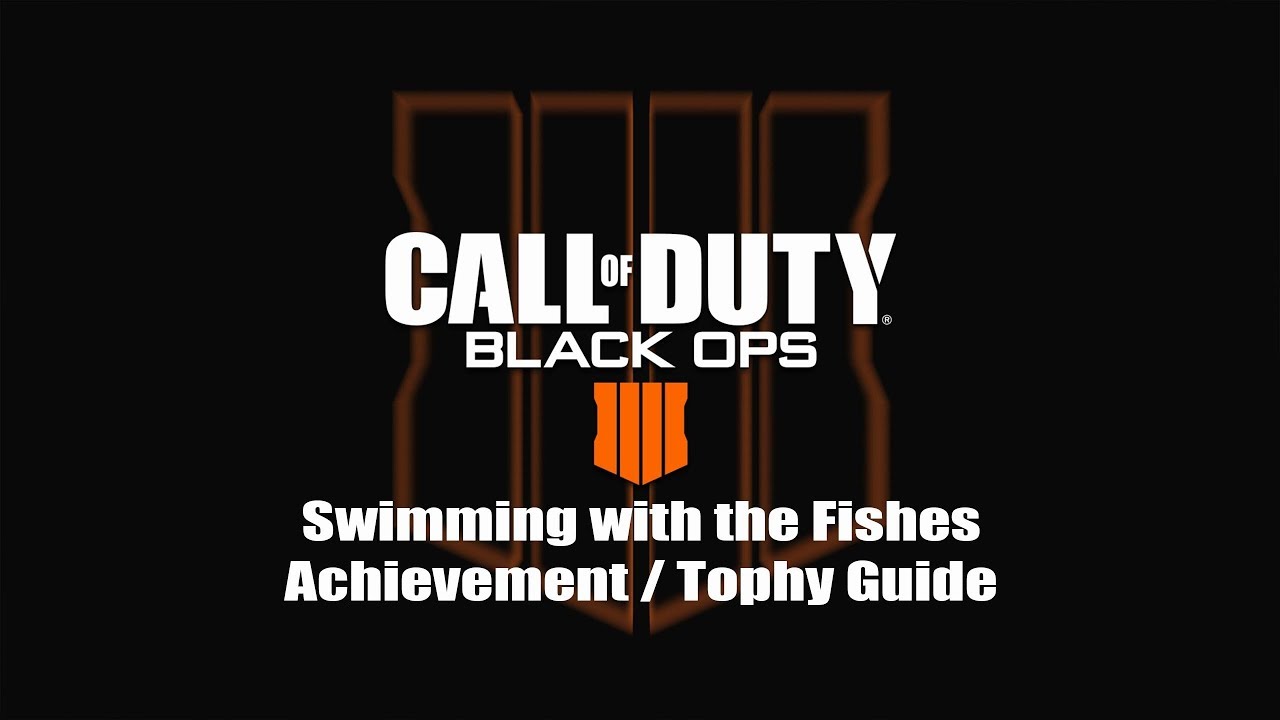 Black Ops 4 zombies - Swimming with the Fishes - Achievement Guide