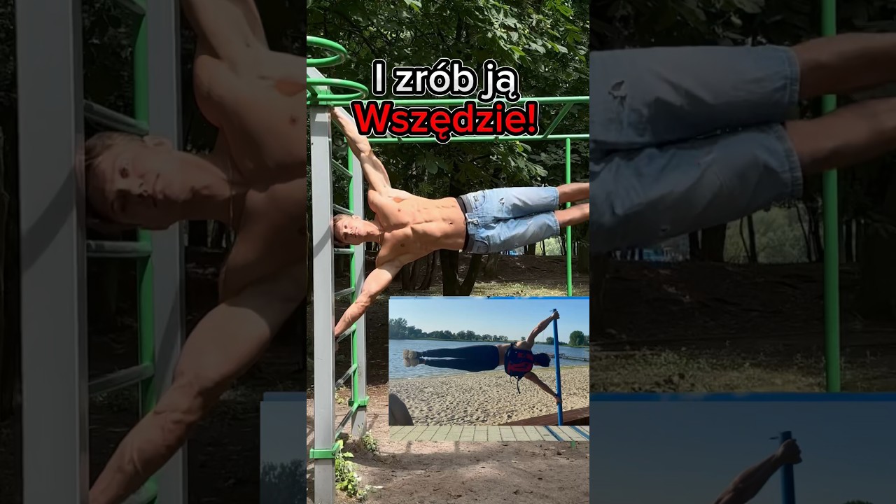 Naucz się flagi #flaga #humanflag #calisthenics #kalistenika