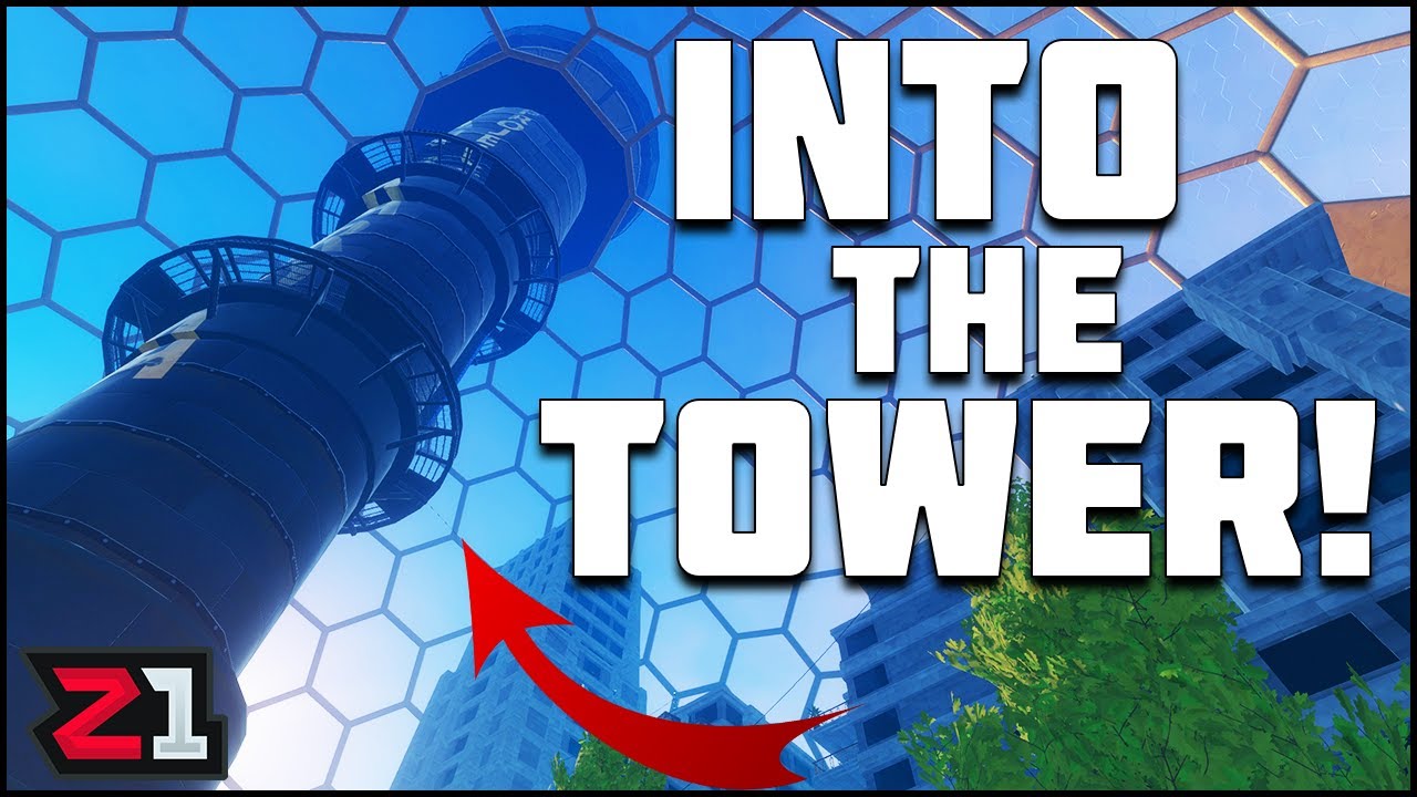 Going Into the TOWER ! Raft Chapter 2 Update | Z1 Gaming