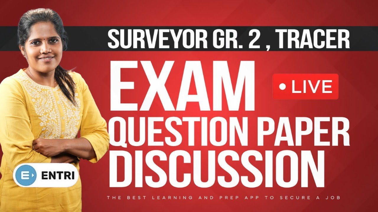 Surveyor GR.2 , Tracer Exam Question Paper Discussion | MAY 24 , 2023