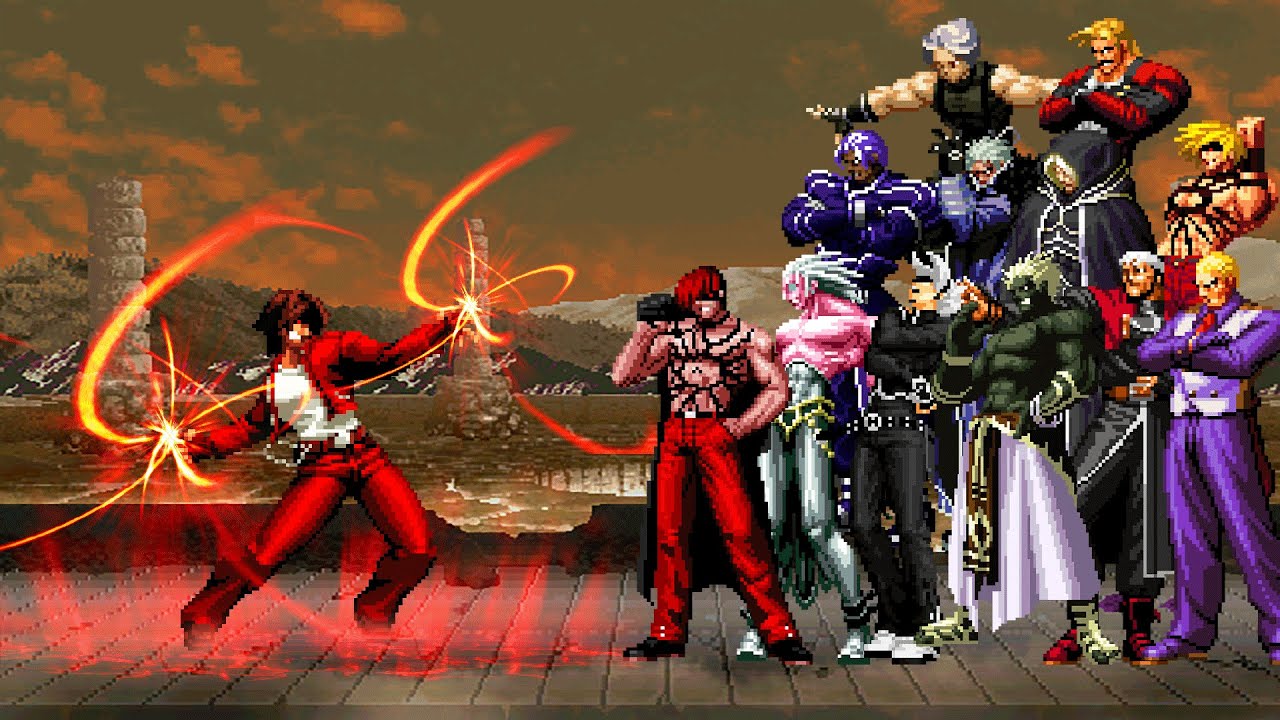 KOF MUGEN | Kyo Impact vs The King of Fighters Bosses