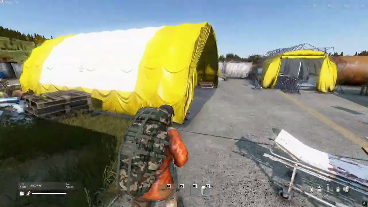 DayZ поехали военную базу медиков