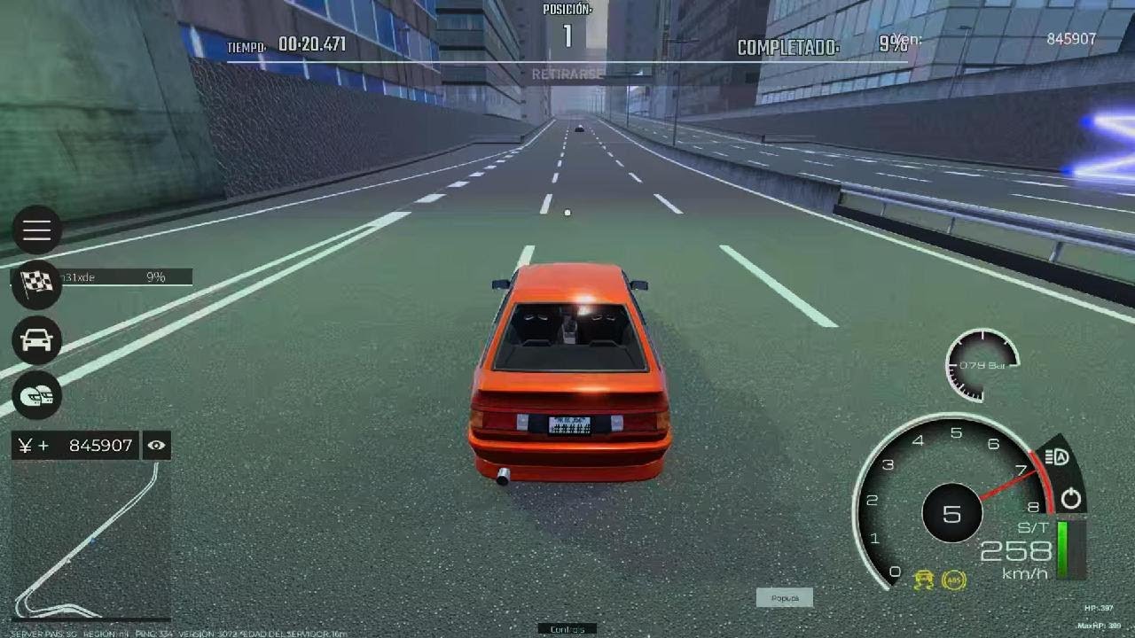 Una carrera de tiempo en Midnight Night Tokyo de 03:29:332