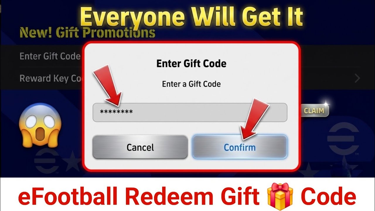 How to Redeem eFootball 2027 Gift Code 🎁 || Free Chance Deal ⚽🔥