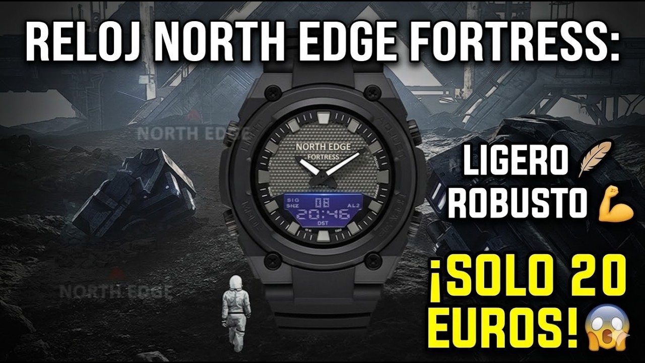 North Edge Fortress: Ligero 🪶pero Robusto 💪y cargado de funciones por menos de 20 Euros. 😱