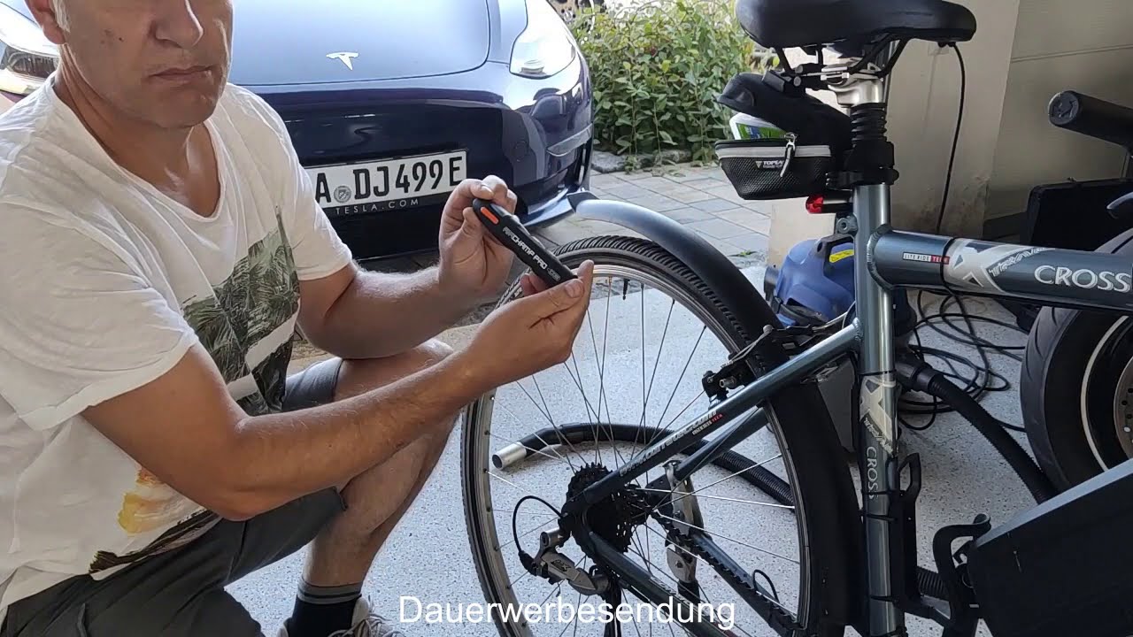 CO2 Fahrradpumpe SKS Air Champ Pro Funktionstest
