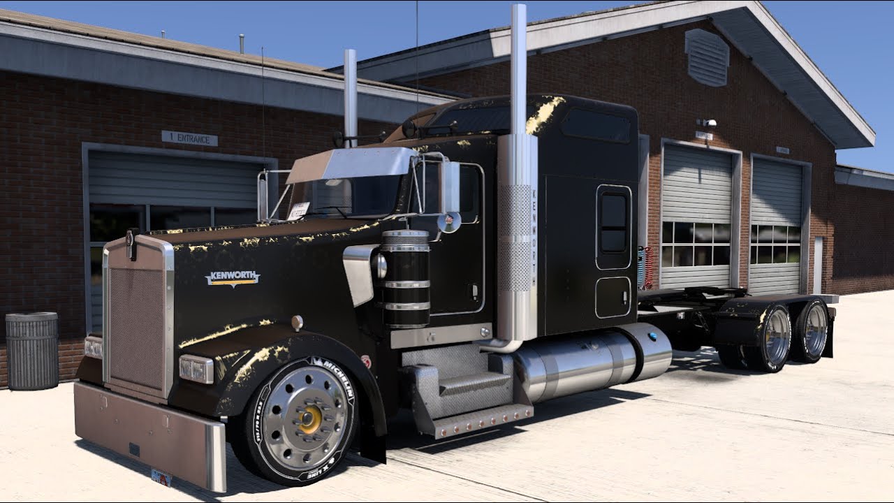 American Truck Simulator / Kenworth W900 Long and Lowered Part 43 / Let's Play