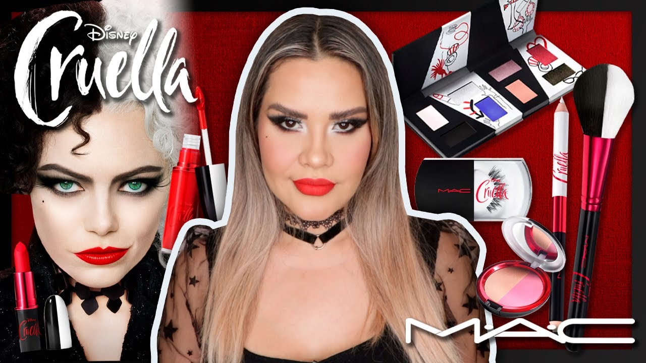 CRUELLA by Mac Cosmetics Reseña y look de la coleccion completa!  bueno casi | Mytzi Cervantes
