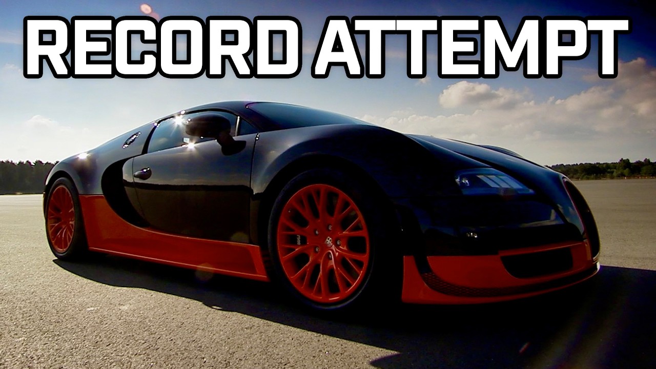 James May’s Bugatti Veyron SPEED RECORD Attempt | Top Gear Classic