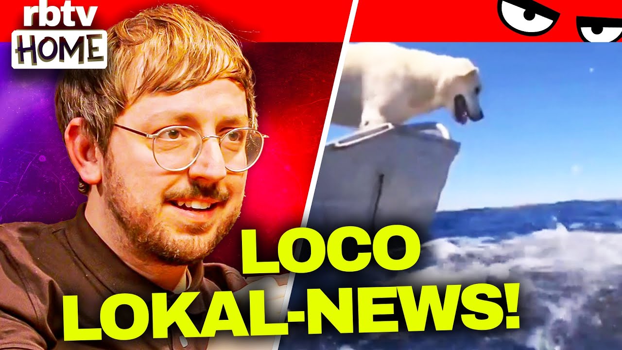 Hund trifft WEN?? Die IRRSTEN Lokal-Nachrichten erraten von Journalisten | RBTV Home