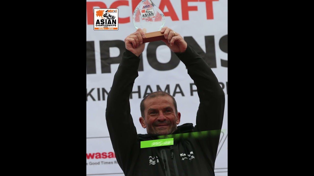 Team Kawasaki c&ugrave;ng với Jean Bruno Pastorello d&agrave;nh giải nhất tại v&ograve;ng đấu Osaka lần n&agrave;y. #kawasaki