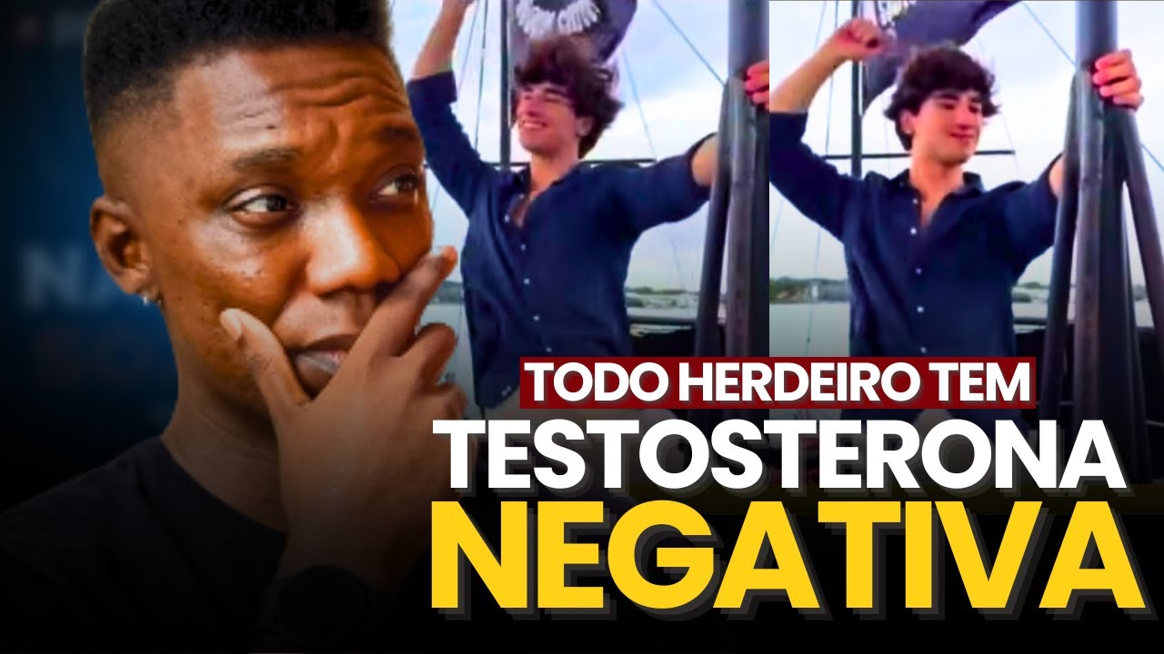 a crise de TESTOSTERONA BAIXA dos HERDEIROS é bizarra