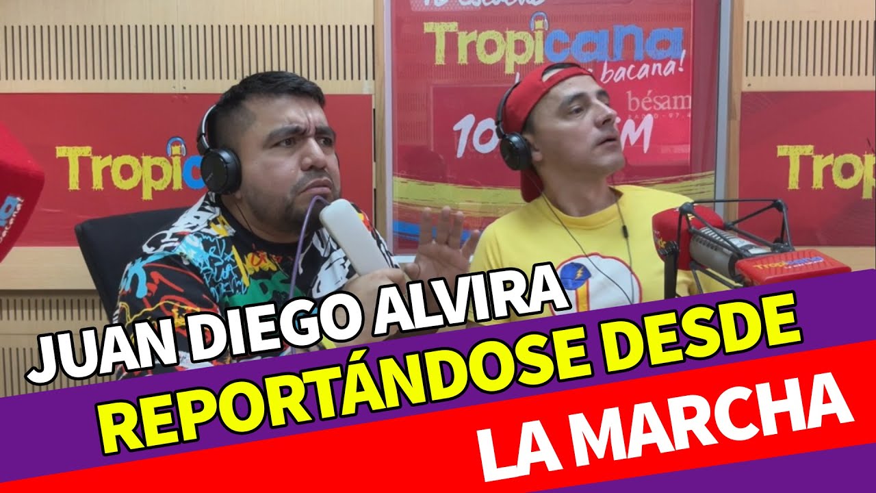 ¡ATENCIÓN Colombia, Juan Diego Alvira nos cuenta lo que está pasando en la M4RCHA!🤣🤣 - Jhovanoty