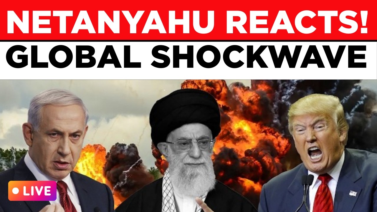 Middle East Explodes LIVE: Iran's Massive Retaliation Against Israel| Netanyahu's Emergency Meeting