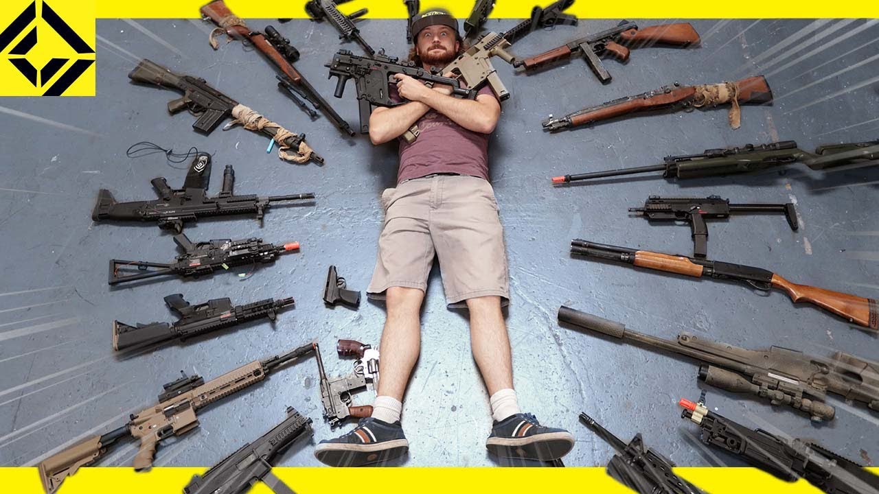 Massive Airsoft Arsenal - Best, Weird, & Rare Guns