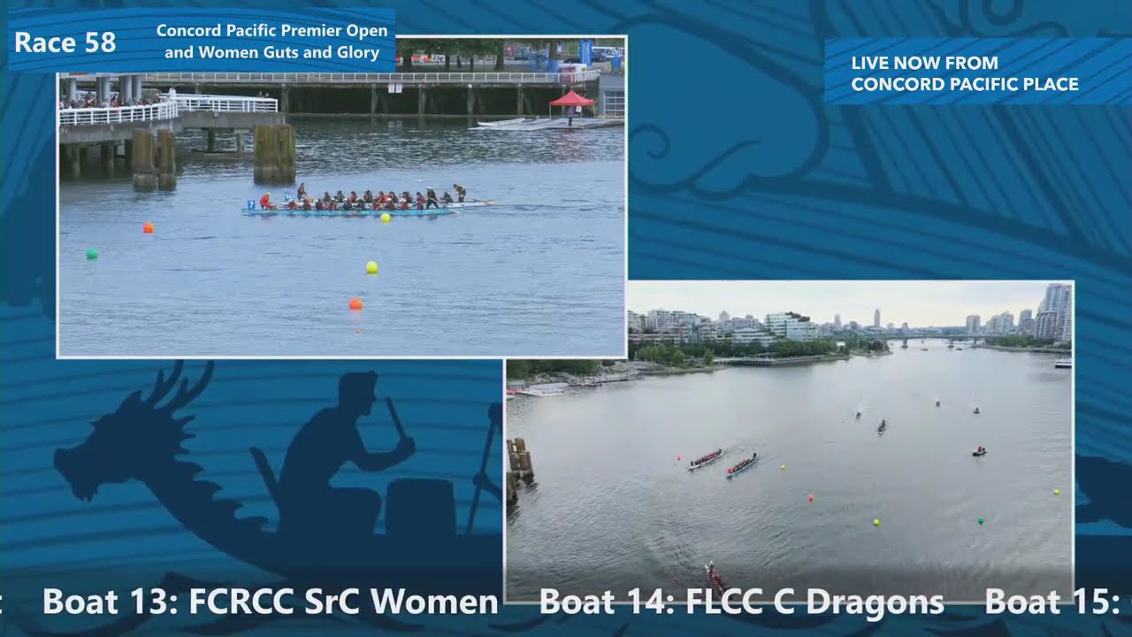 Concord Pacific Dragon Boat Festival - Saturday June 21, 2025 - Premier Women/Open Guts and Glory