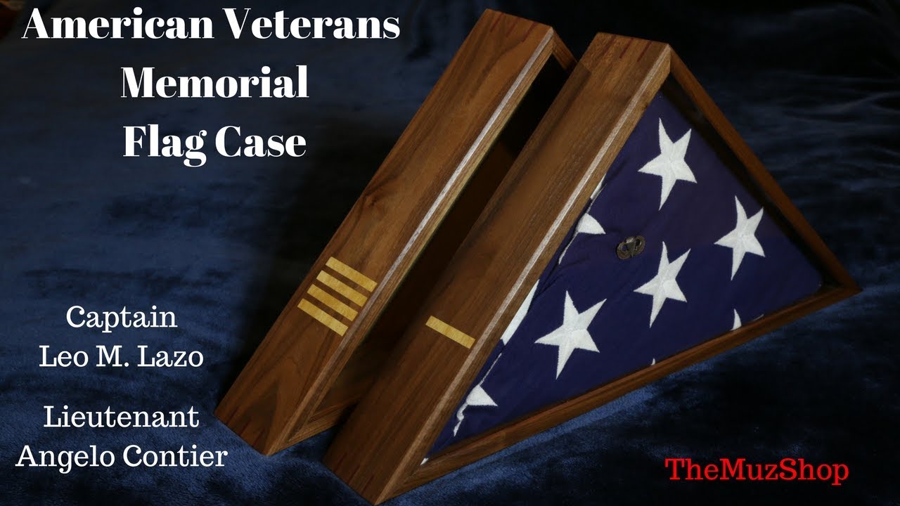 How to Make: Veteran's Memorial Flag Display Case