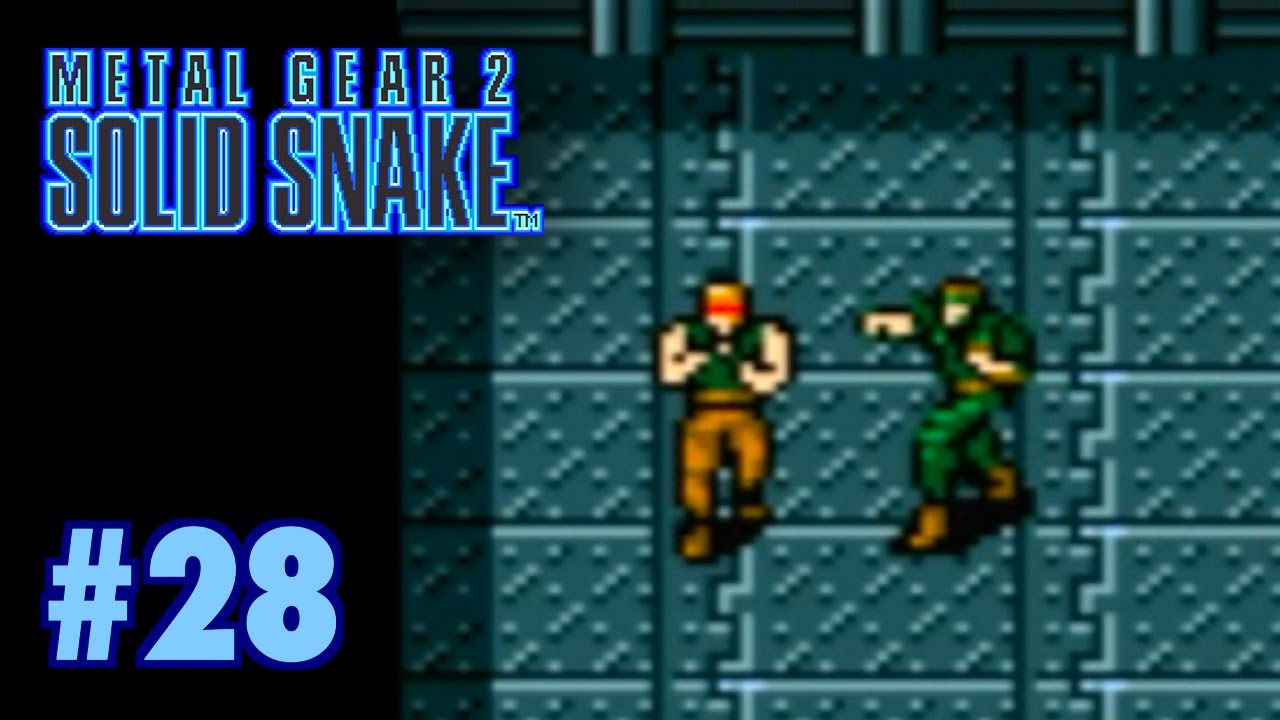 Metal Gear 2: Solid Snake (1990) | MSX2 | Part 28: Gray Fox / Frank Jaeger | Boss Fight Battle
