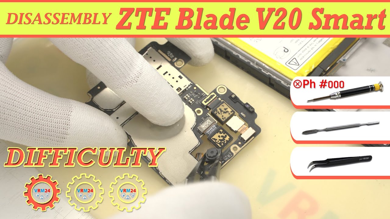 ZTE Blade V20 Smart Take apart Disassembly In Detail