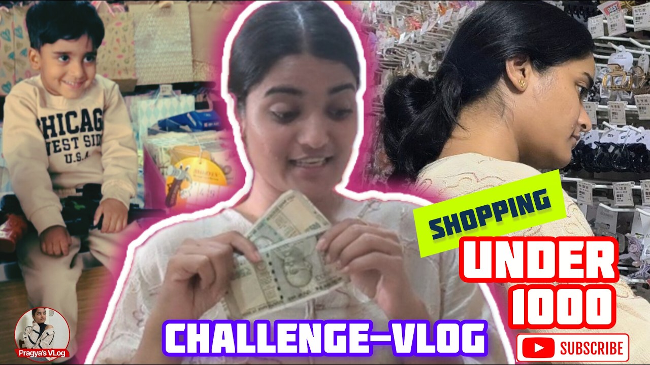 Challenge- Shopping Under 1000 🤑|| Shopping at Mr. DIY