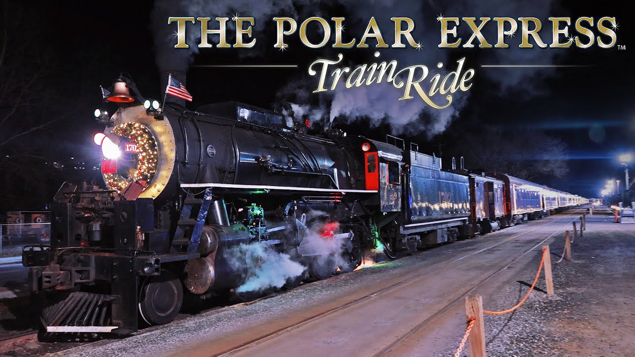 The real POLAR EXPRESS train ride!