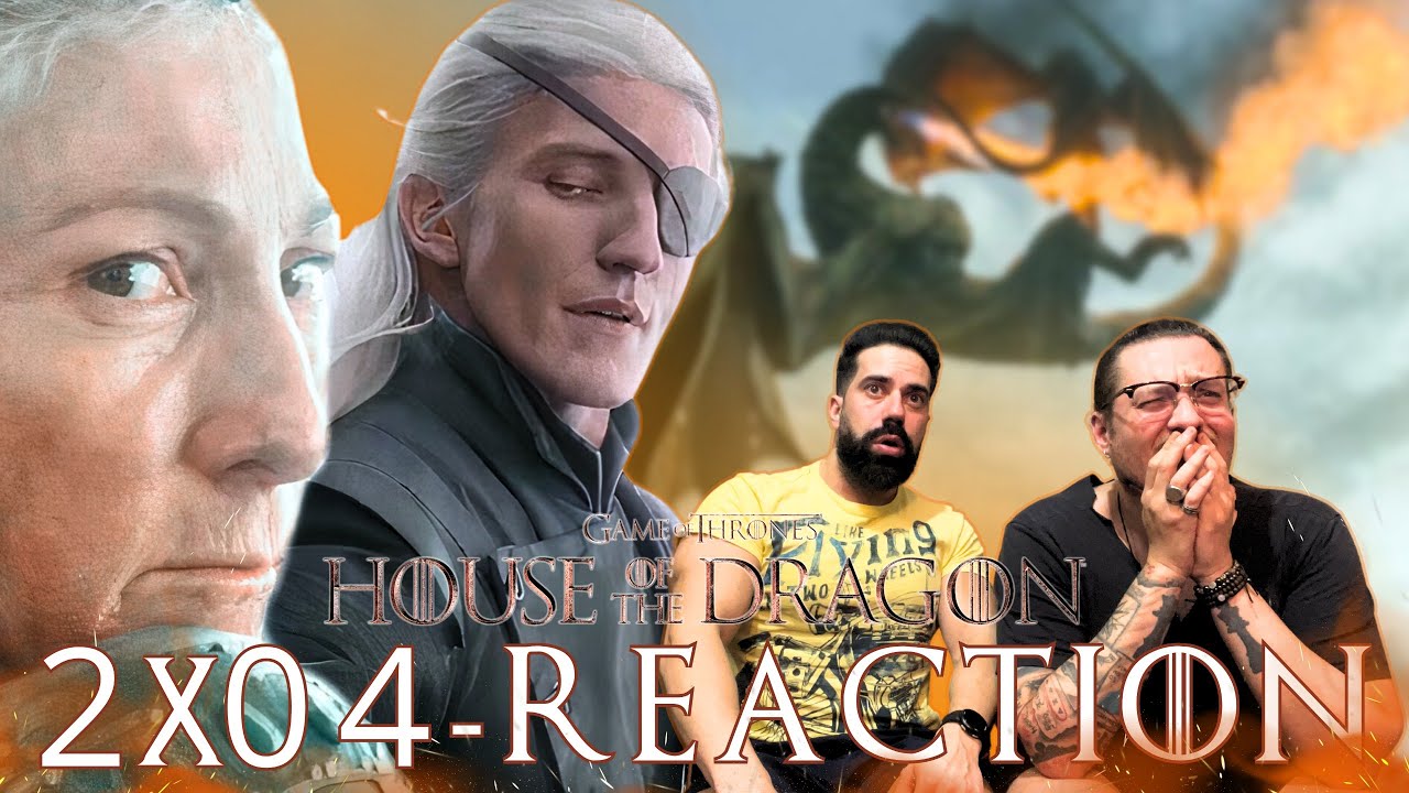 BATALHA ENTRE DRAGÕES !! | House of the Dragon | 2x04 | REACTION