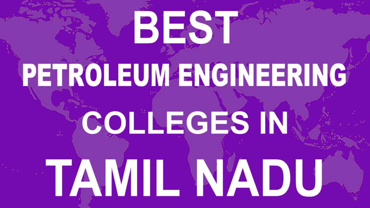 Petroleum Engineering Colleges in Tamil Nadu