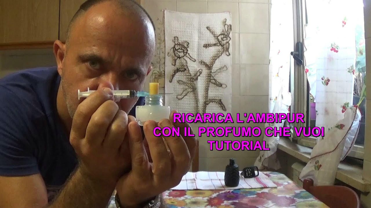 Ricarica l'Ambipur gratis con il profumo che vuoi Tutorial