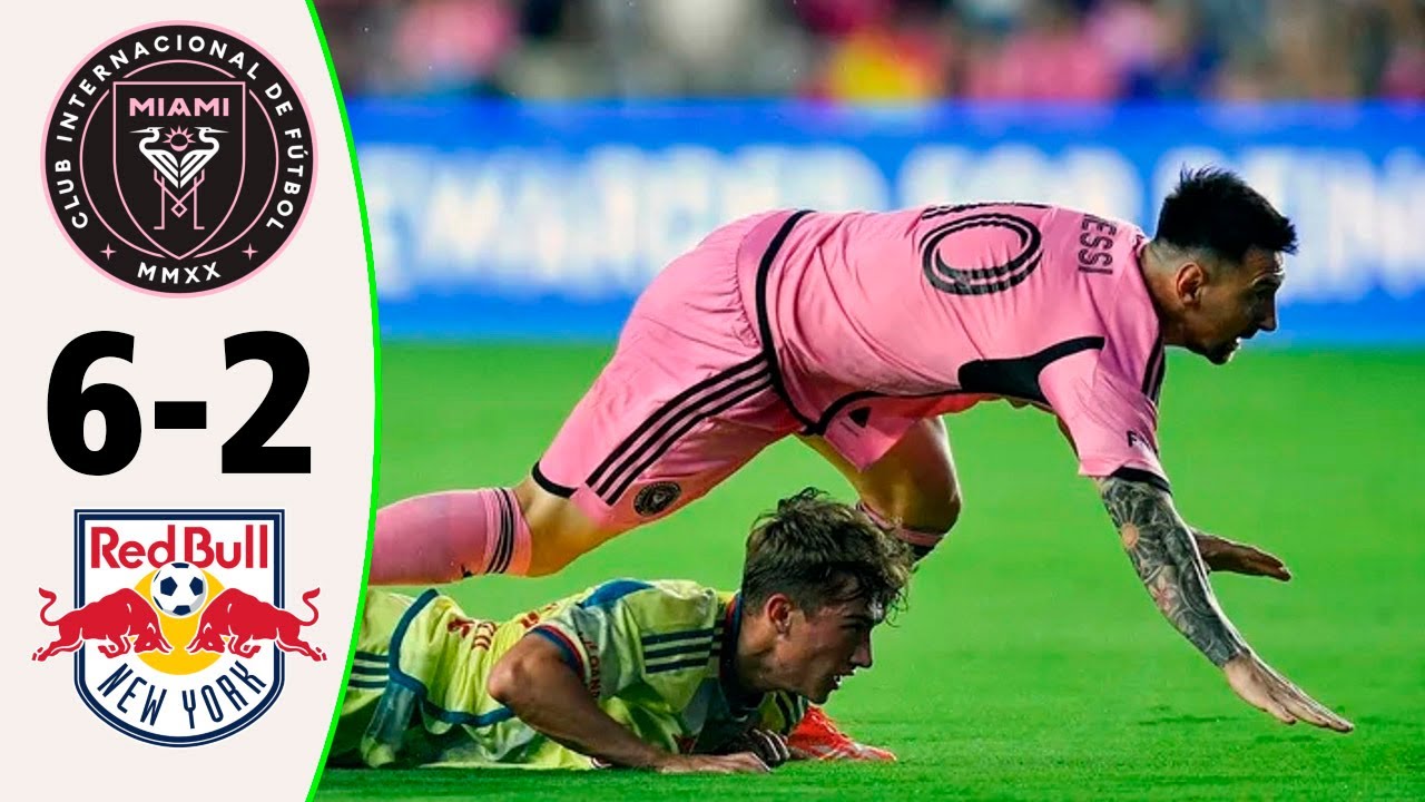 Inter Miami vs New York Red Bulls 6-2 - All Goals & Full Highlights - 2025