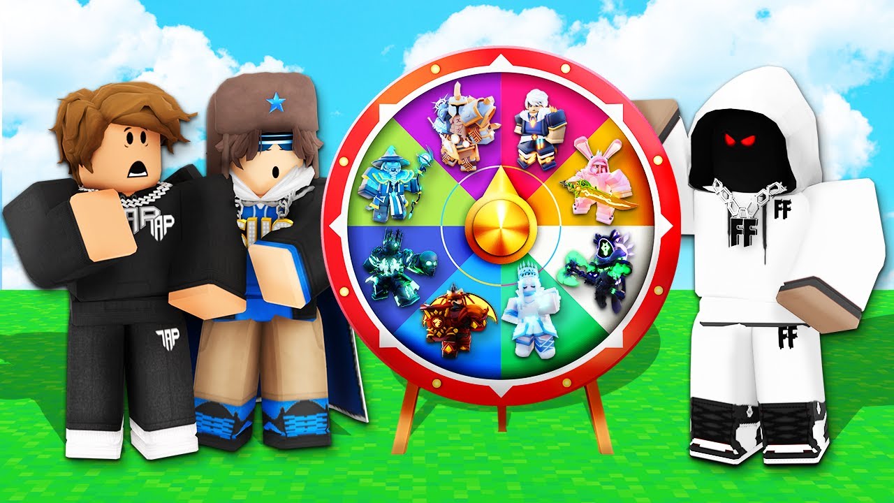 The Random Kit Challenge With TAPWATER and FOLTYN! (Roblox Bedwars)