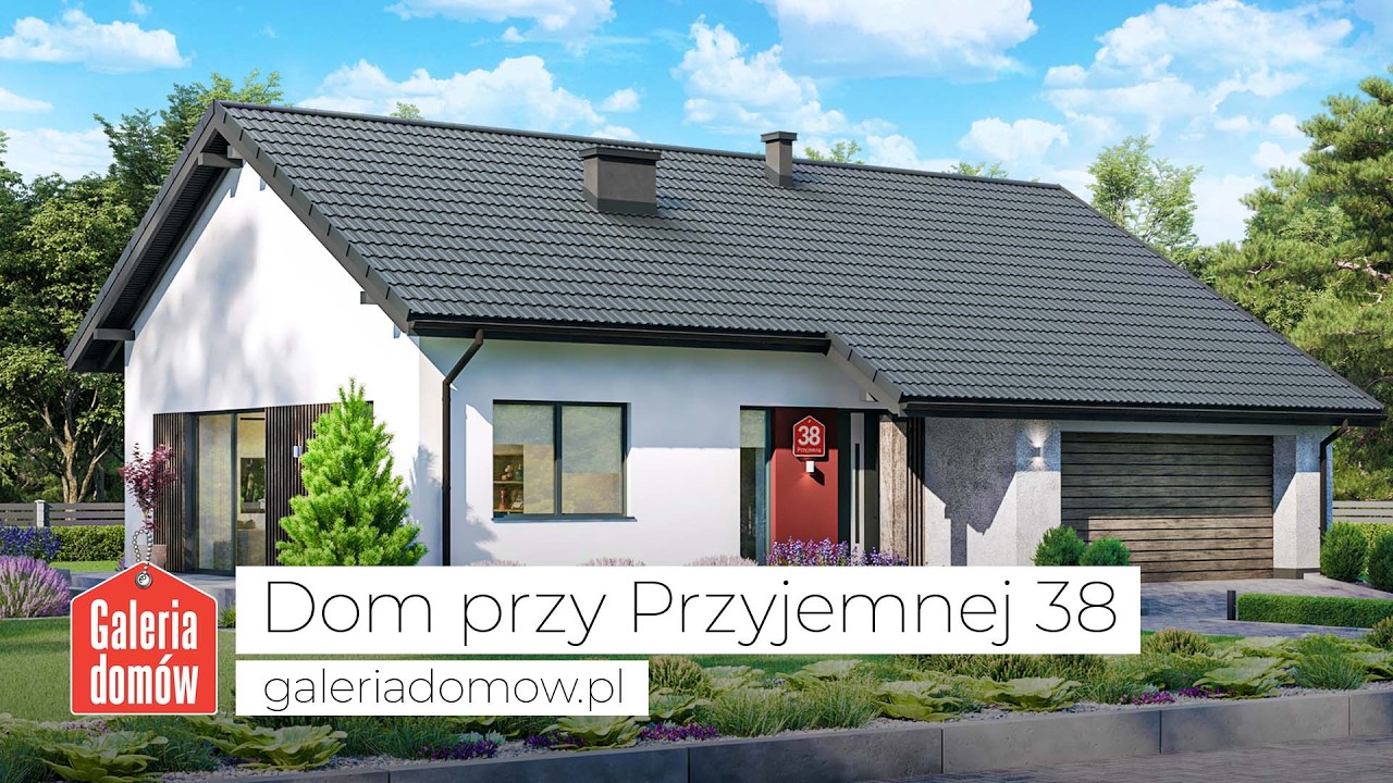 Projekt domu przy Przyjemnej 38 - GaleriaDomow.pl