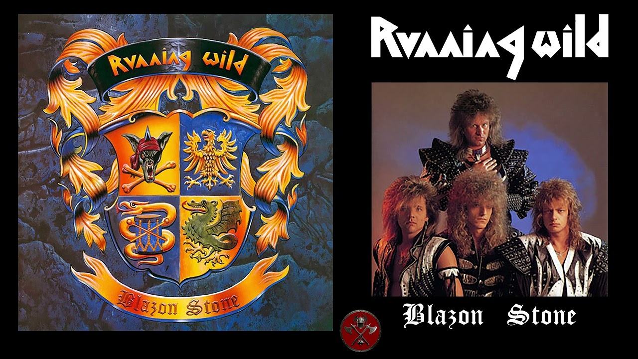 RUNNING WILD    (GER)   -   Blazon Stone   1991  -  (Full Album)