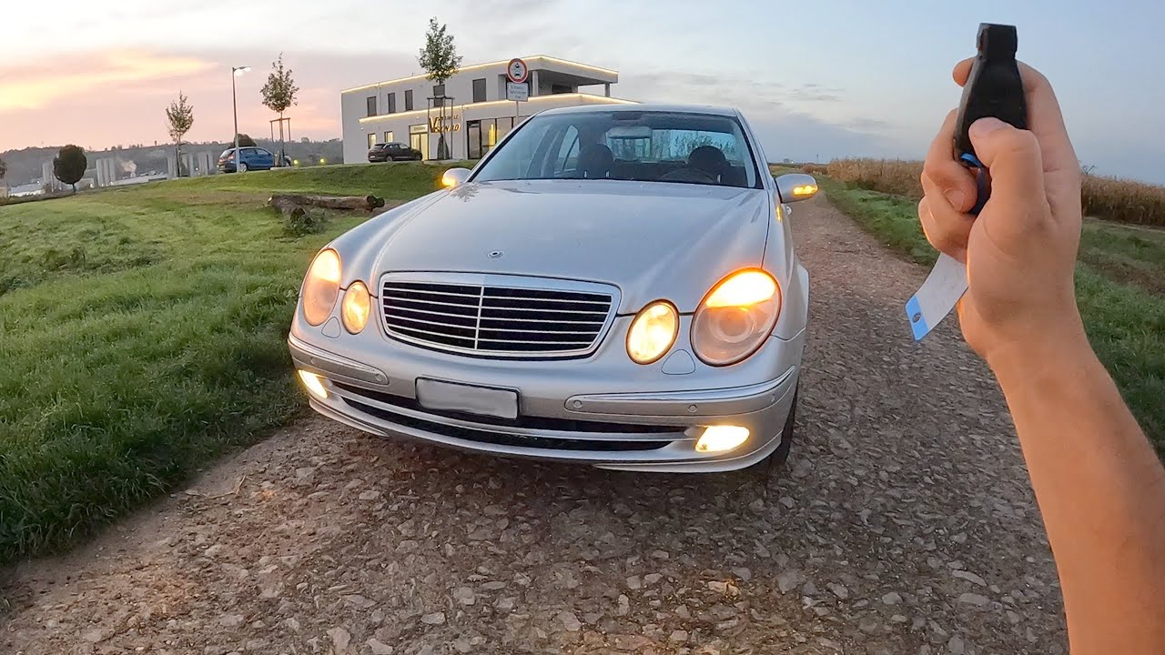 2003 Mercedes-Benz E500 4Matic (306PS) POV Drive on German Autobahn | *HIGHSPEED*
