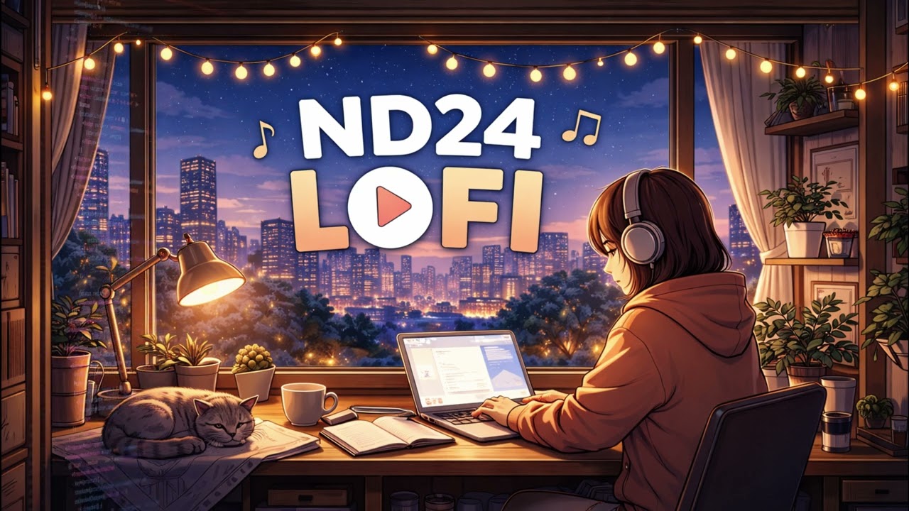 Chill Beats to Relax, Study, Pray & Focus | Cozy Night Vibes | ND24 Christian Lofi 001