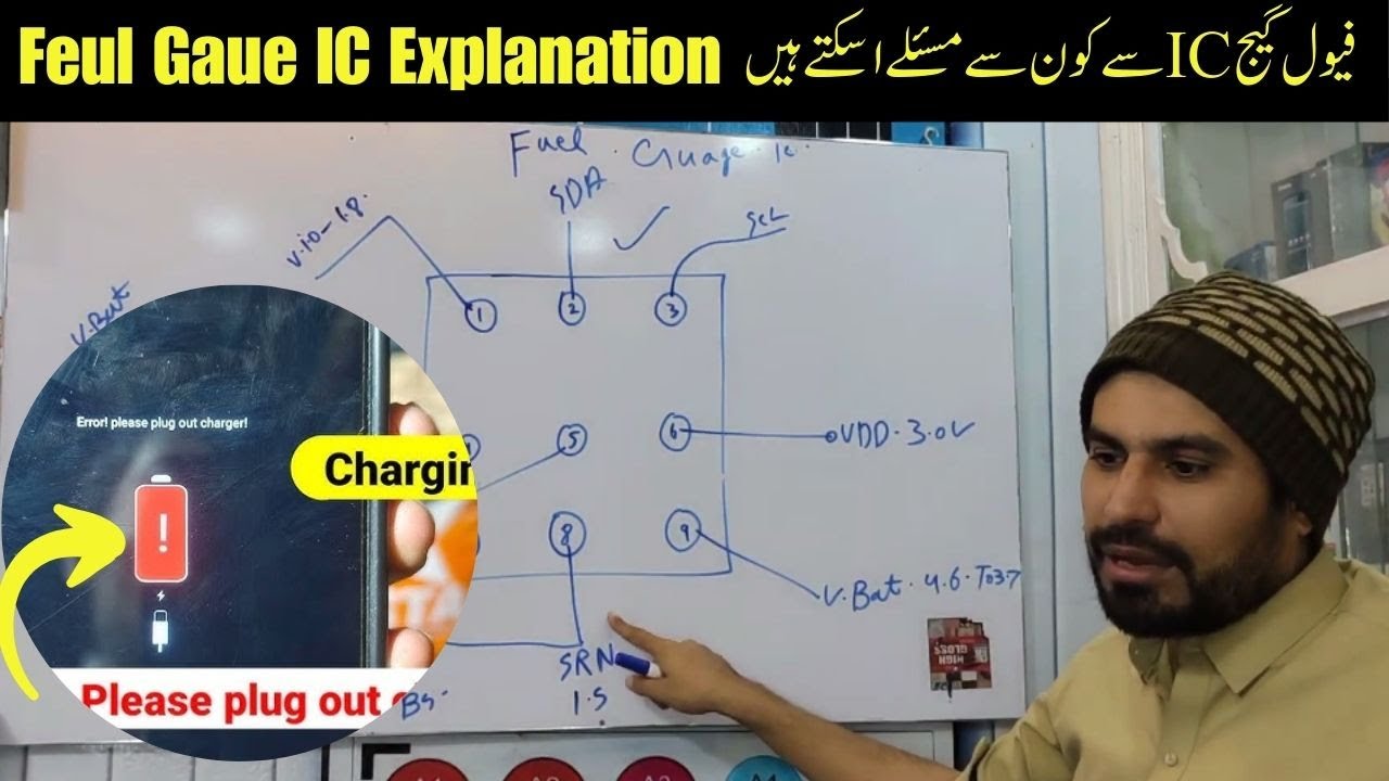 What is a Fuel Gauge IC? Explained for Mobile Repairing Fuel Gauge IC in Mobile Phones How It Works?
