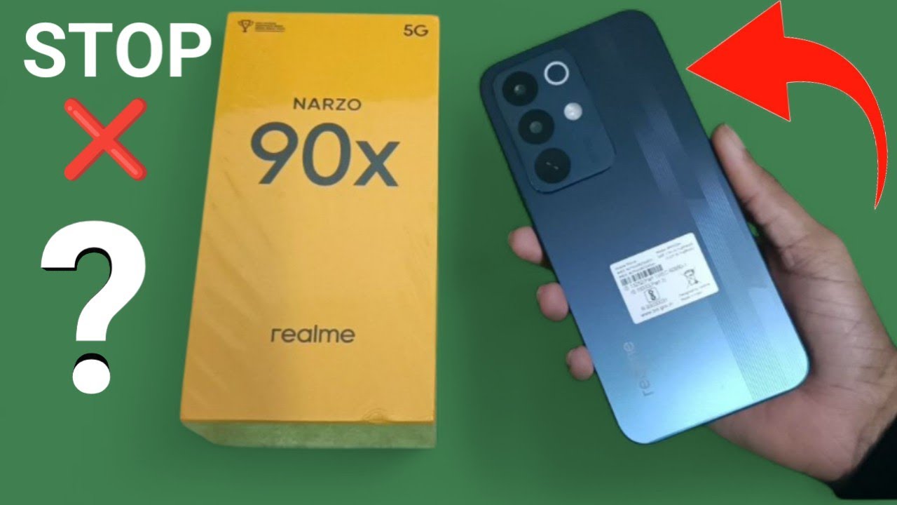 Realme Narzo 90x 5G: Распаковка, первый взгляд и неожиданные особенности!