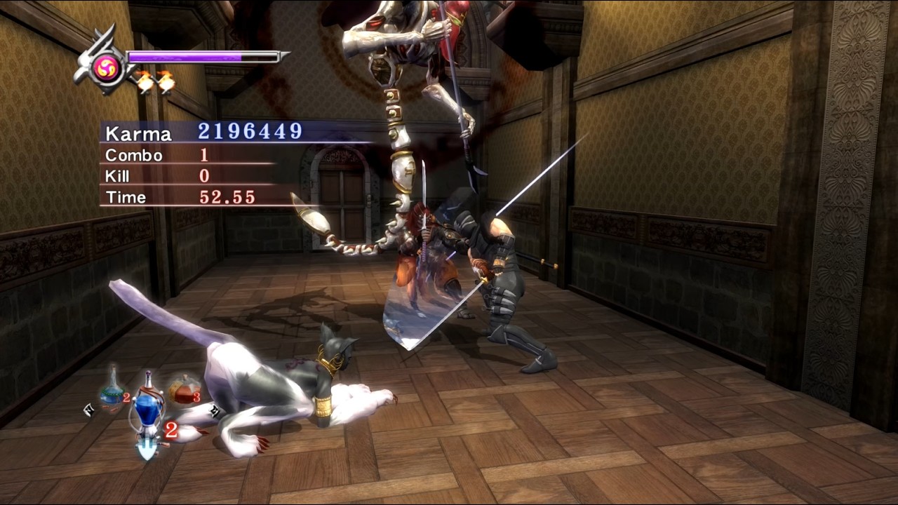 NGΣ MN CH7 All Monastery Fights Dragon Sword No Bow No Ninpo No Smoke Bomb