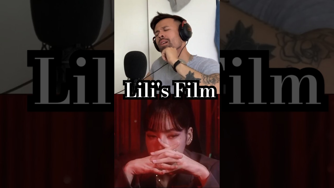 LISA LILI's FILM REACTION #lisa #blackpink #lilifilm #kpop #shorts #reaction