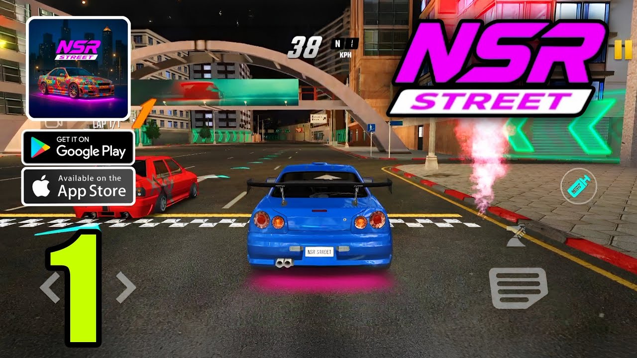 NSR Street Car Racing Gameplay (Android, iOS)