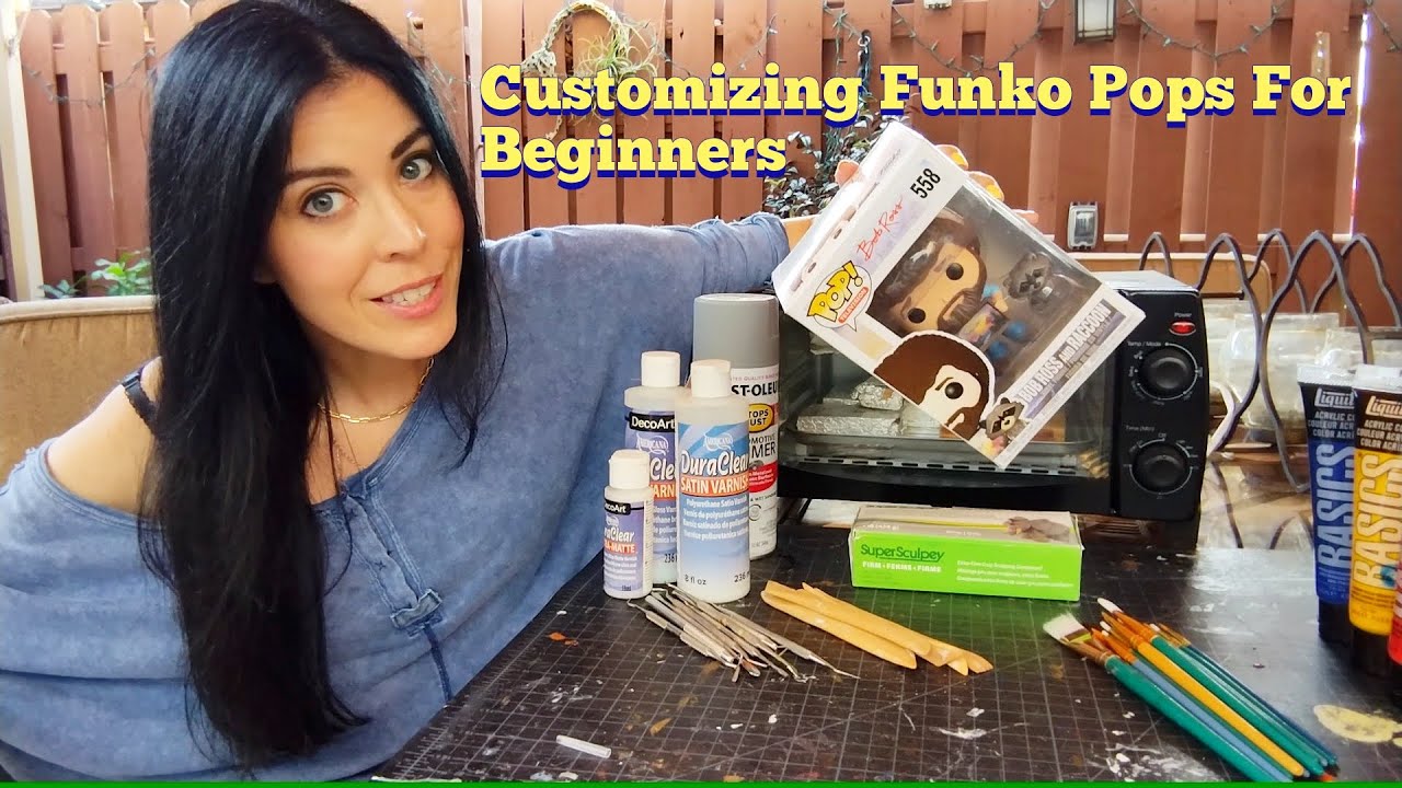 Customizing Funko Pops For Beginners -DIY Tutorial everting needed to start working on Vinyl figures