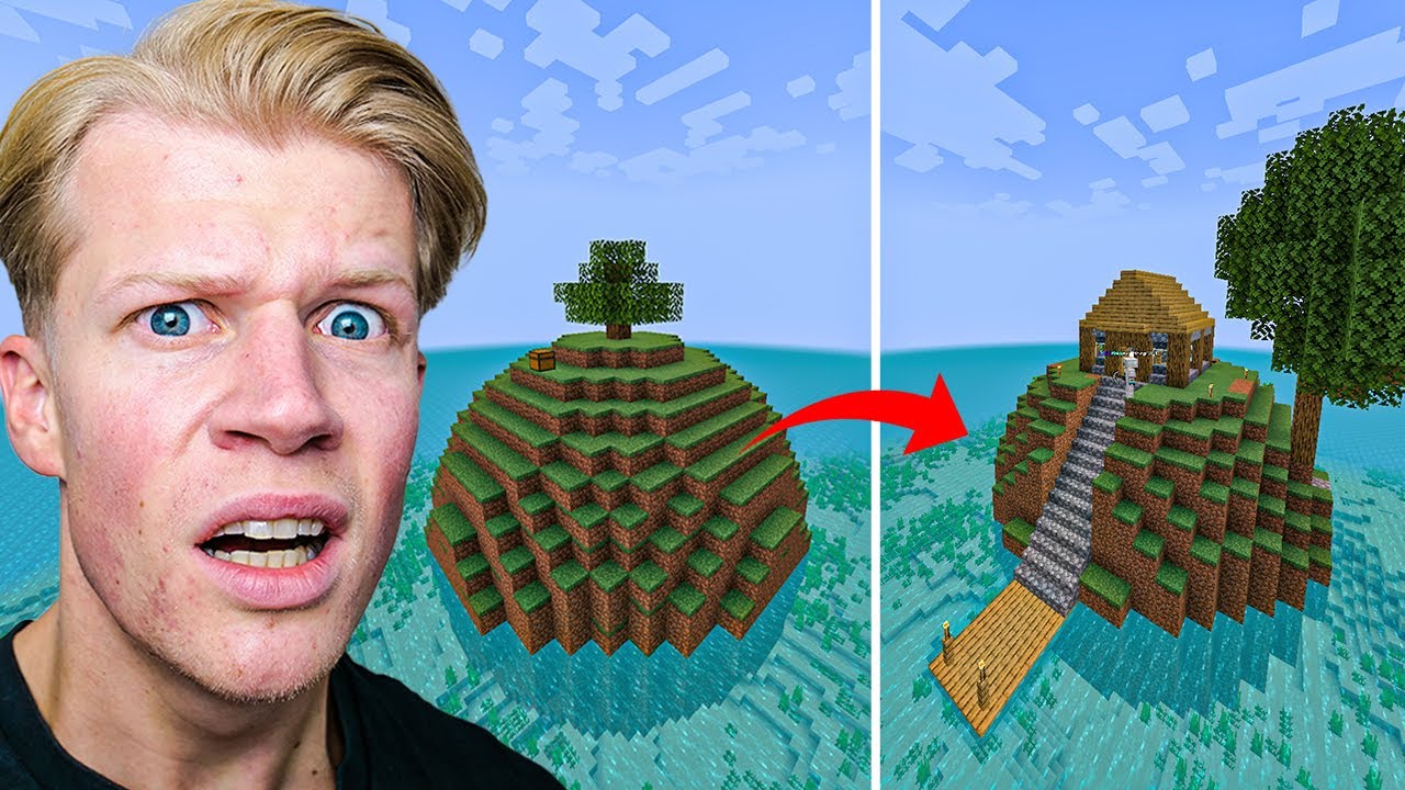Overleven Op Een Bal In Minecraft
