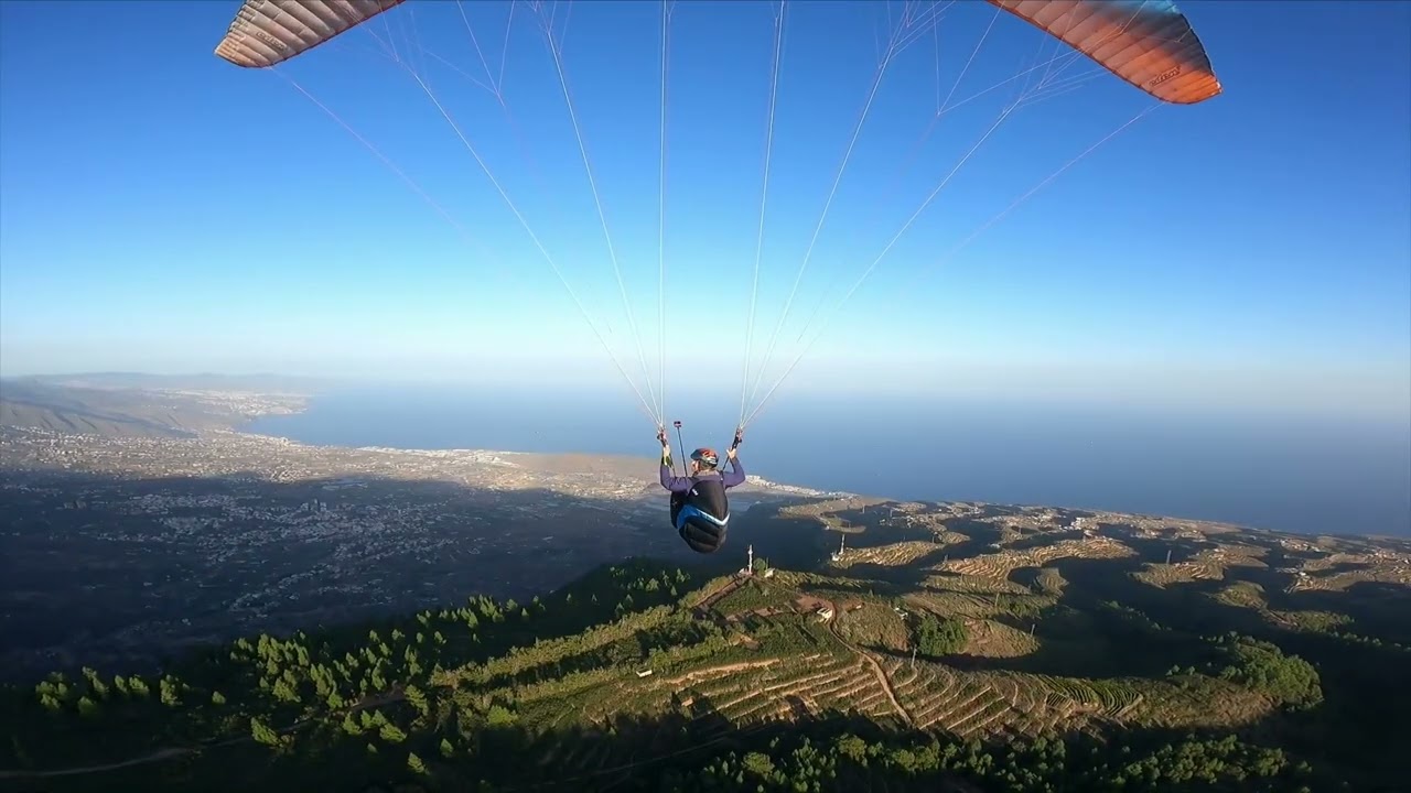 Izana paragliding Tenerife parapente