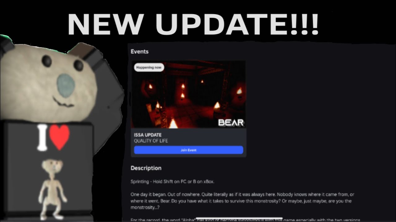 Bear alpha has a new update!