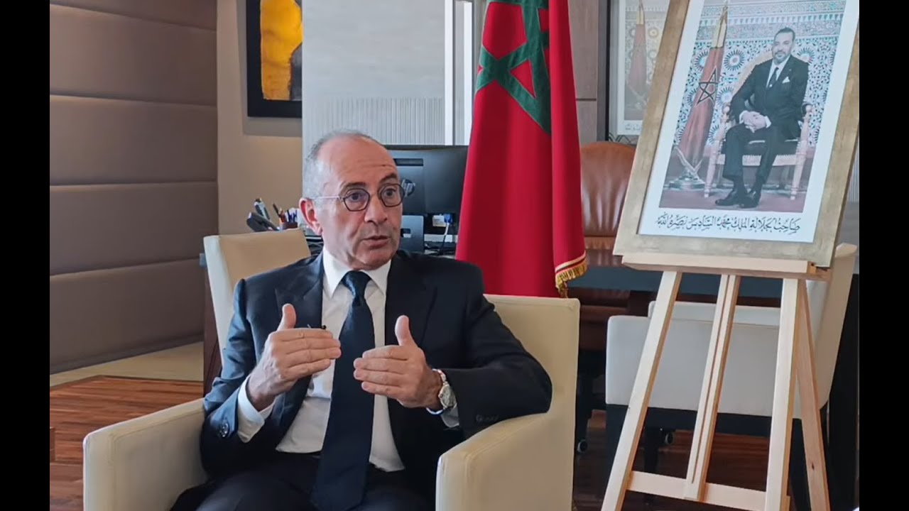 Interview avec Noureddine Bensouda, Trésorier général  du Royaume.