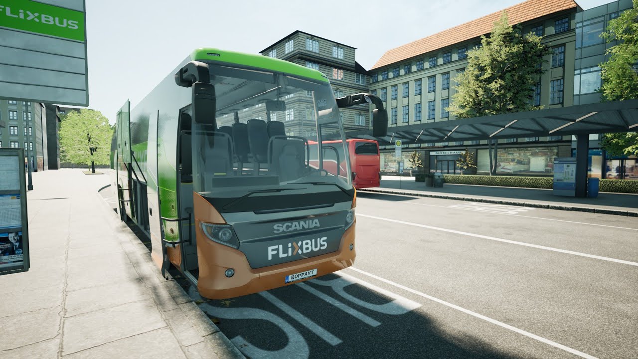 Frankfurt - Mannheim | Scania Touring | Fernbus Coach Sim
