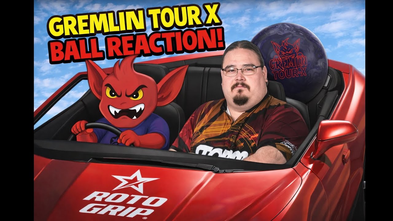Get better carry on tougher conditions! Roto Grip Gremlin Tour-X with make mischief on the pins!