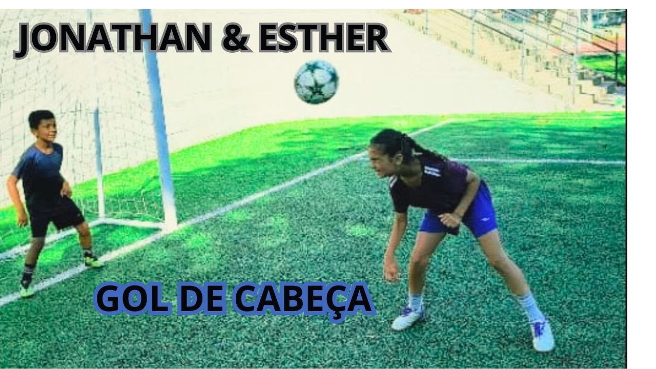 JONATHAN E ESTHER TREINANDO FUNDAMENTOS ⚽🔥