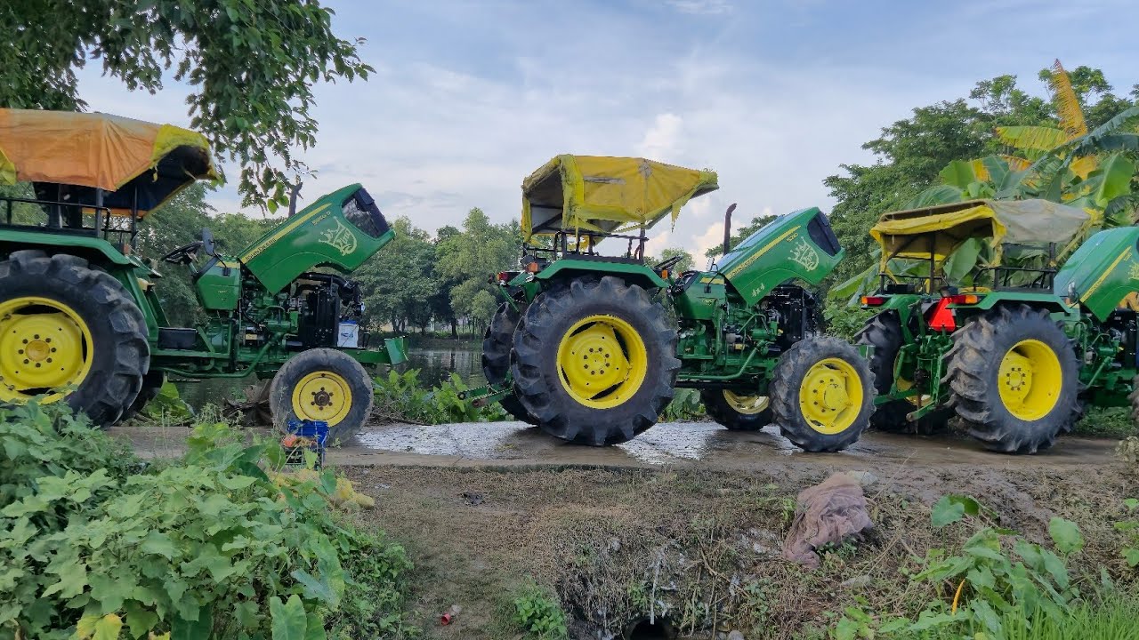 Johndeere 5210 4wd geir pro/Johndeere 5210 4wd/johndeere 5050D #video 