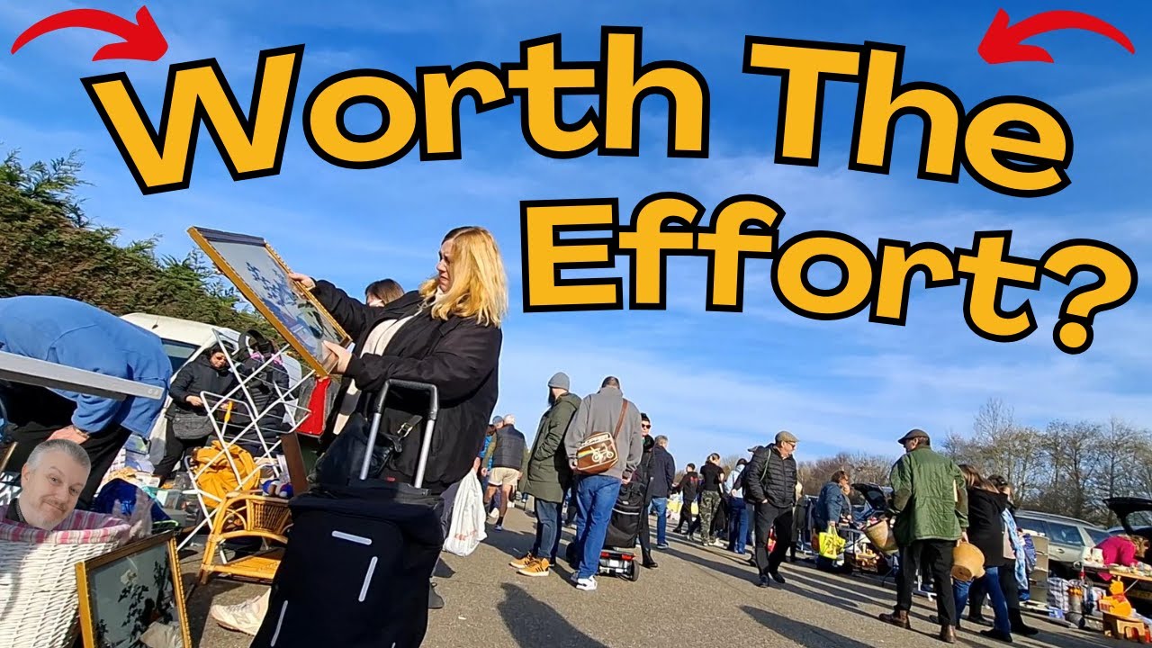 Hitting The Boot Sales HARD - Footage And Haul - UK Resellers