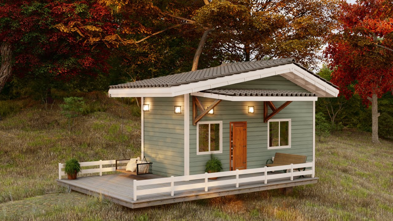 Tiny house tour - small house ideas design, 3x7 meters - bedroom tiny house